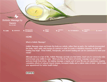 Tablet Screenshot of holisticmassagebytammi.com